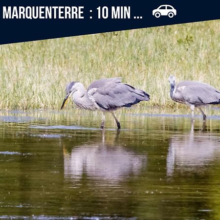 Favières La Fermette - Calme - Wifi - Plain Piedヴィラ エクステリア 写真