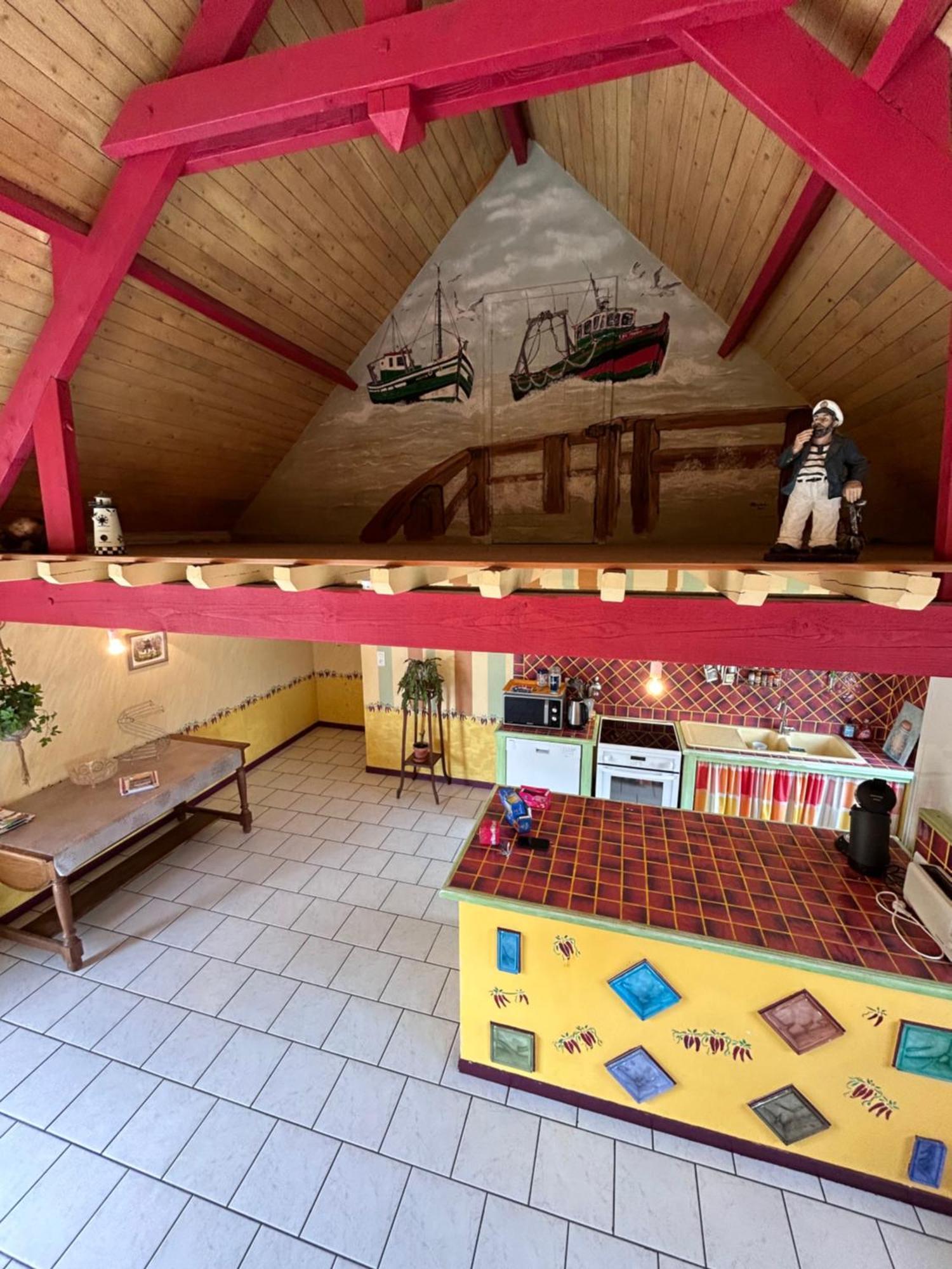 Favières La Fermette - Calme - Wifi - Plain Piedヴィラ エクステリア 写真