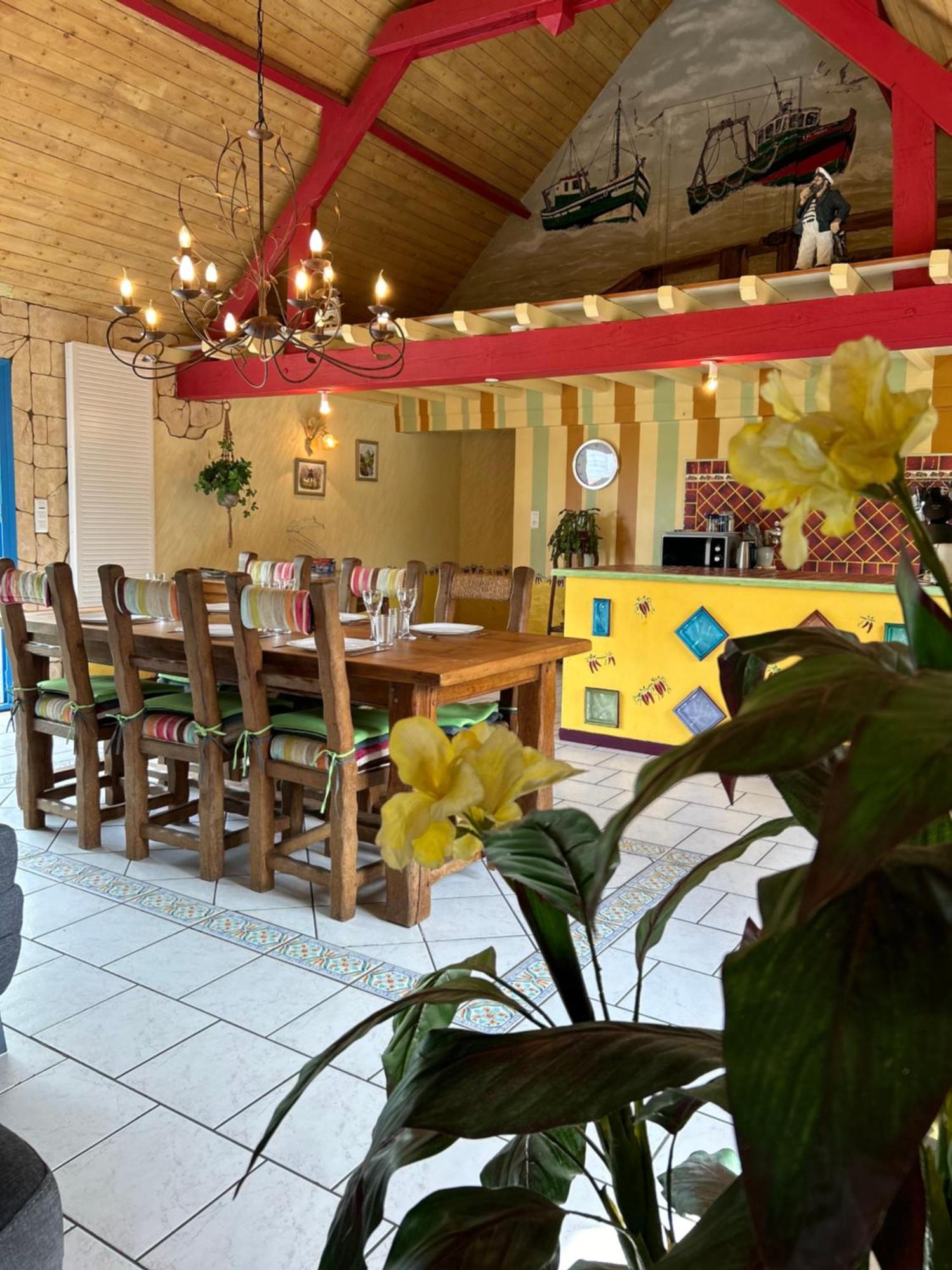 Favières La Fermette - Calme - Wifi - Plain Piedヴィラ エクステリア 写真