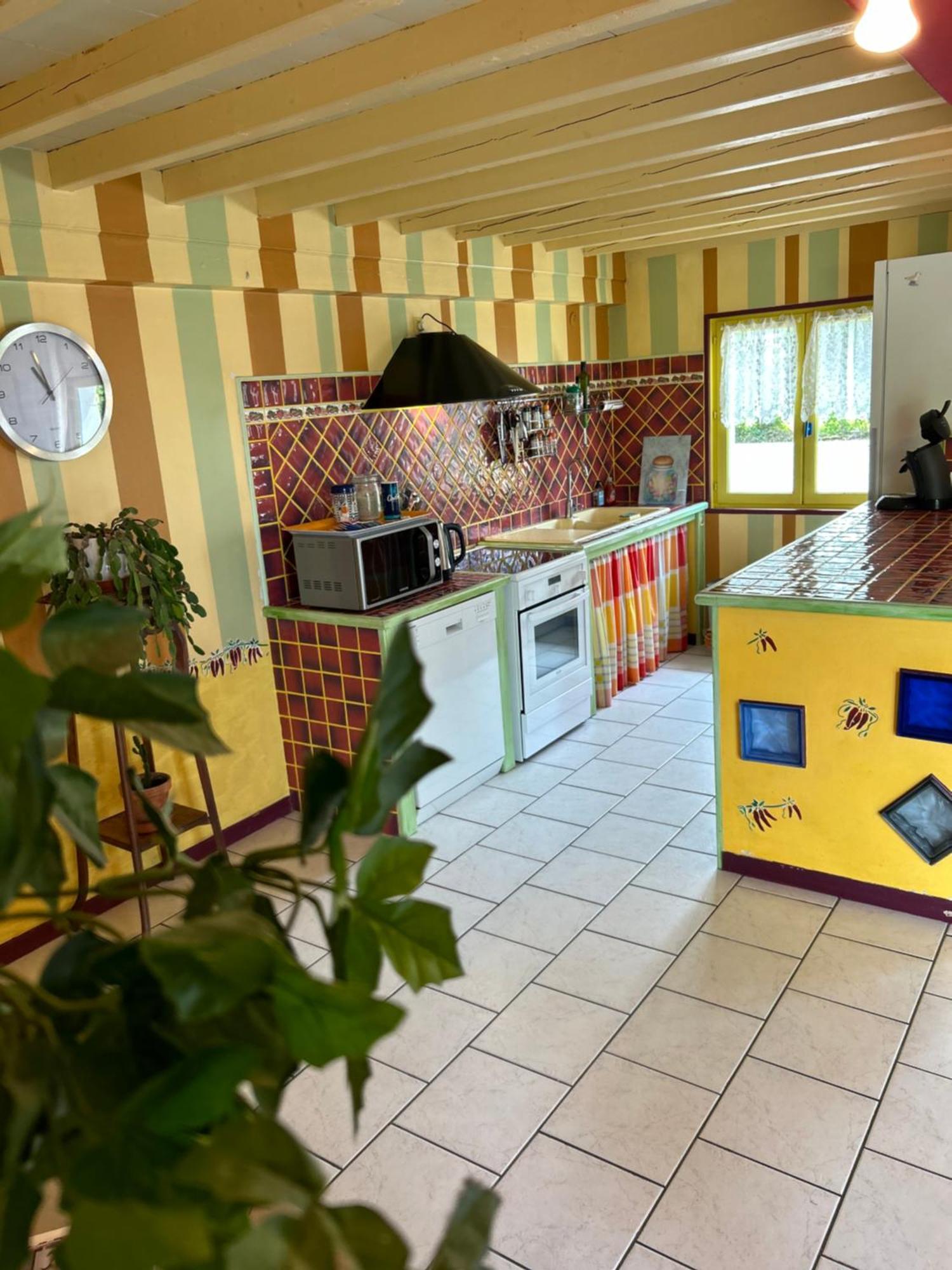 Favières La Fermette - Calme - Wifi - Plain Piedヴィラ エクステリア 写真