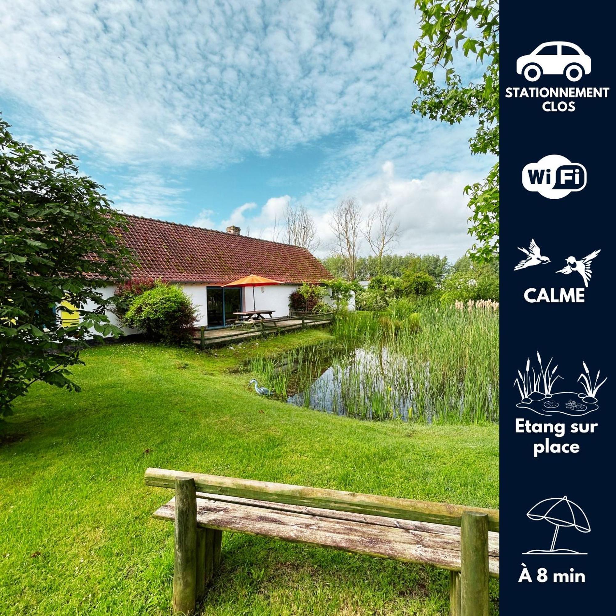 Favières La Fermette - Calme - Wifi - Plain Piedヴィラ エクステリア 写真